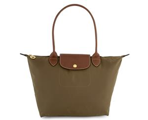 Longchamp Small Le Pliage Tote Bag - Khaki