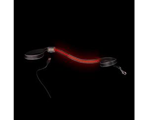 Loomo Moonshine LED Dog Lead Red