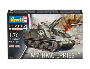 M7 HMC Priest 176 Level 4 Revell Model Kit