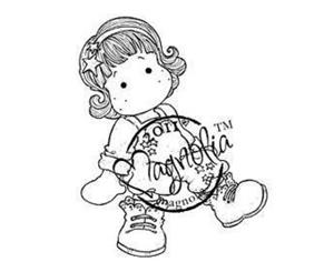 Magnolia - Sweet Crazy Love Cling Stamp 6.5X3.5 Package Tilda As A Star