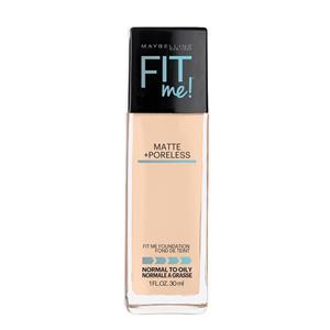 Maybelline Fit Me Matte & Poreless Mattifying Liquid Foundation - Classic Ivory 120