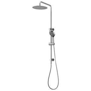 Mondella WELS 3 Star 9L/min Chrome Resonance Shower Exposed Rail And Hand Set