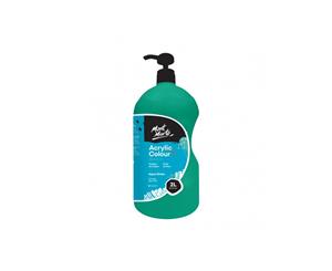 Mont Marte Studio Acrylic Paint 2litre - Aqua Green