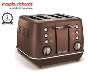 Morphy Richards 1880W Evoke 4 Slice Toaster - Bronze