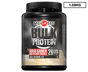 Musashi Bulk Mass Gain Vanilla 1.08kg