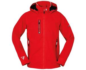 Musto Mens Sardinia BR1 ll Waterproof Detachable Hood Sailing Jacket - True Red/ Platinum