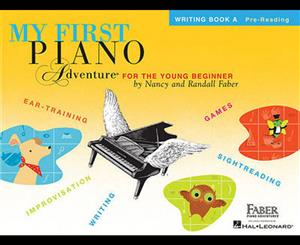 My First Piano Adventure For The Young Beginner - Writing Book A - Pre-Reading