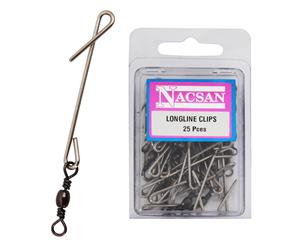 Nacsan Longline Clip with Swivel 25 pack