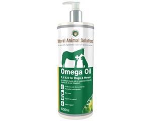 Natural Animal Solutions Dogs & Horses Omega 36 & 9 Oil 1000ml (N5702)