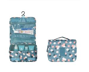 NiceEbag Toiletry Bag Multifunction Cosmetic Bag-Blue