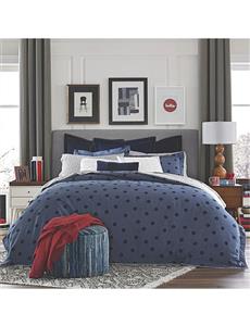 OLYMPIA DOT QUILT COVER SET DOUBLE