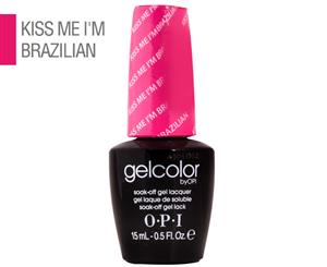 OPI GelColor Lacquer - Kiss Me I'm Brazilian