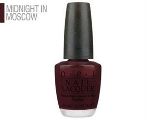 OPI Nail Lacquer - Midnight in Moscow