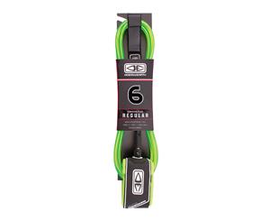 Ocean & Earth Regular 6Ɔ" Moulded Leash - Lime