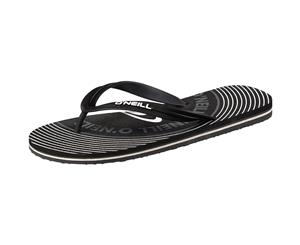 Oneill Mens Profile Stack Flip Flops (Black Out) - FLIP330