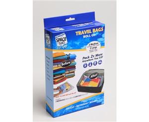 Original Space Bag Vacuum Storage Bags Travel 4 Bags (2L & 2M)