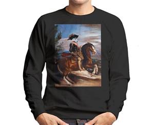 Original Stormtrooper Philip Of Spain Painting Parody Men's Sweatshirt - Black