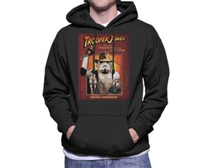 Original Stormtrooper Trooper Jones Parody Men's Hooded Sweatshirt - Black