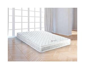 Palermo Queen Luxury Latex Pillow Top Topper Spring Mattress