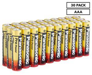 Panasonic Pro Power AAA Batteries 30-Pack