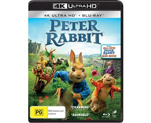 Peter Rabbit 4K Ultra HD Blu-ray Digital Download UHD Region B