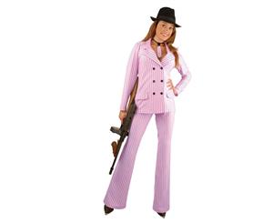 Pink Gangster Adult Costume