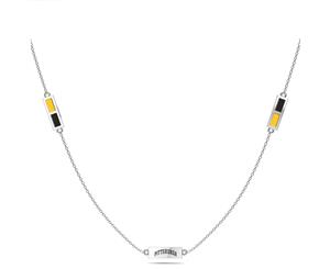 Pittsburgh Pirates Pendant Necklace For Women In Sterling Silver Design by BIXLER - Sterling Silver