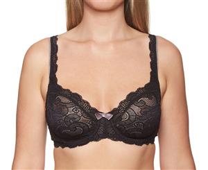 Playtex Women's Beautiful Lift & Lace Bra - Black