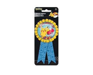 Pokemon Happy Birthday Confetti Badge