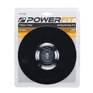 Powerfit 178mm x 14mm Sanding Backing Pad