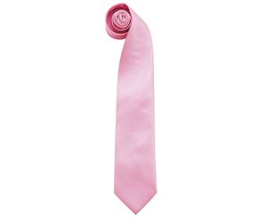 Premier Mens Fashion Colours Work Clip On Tie (Pack Of 2) (Fuchsia) - RW6938