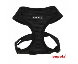 Puppia Soft Mesh Dog Harness Black