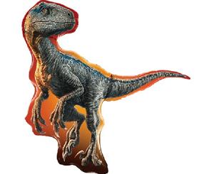 Qualatex Jurassic World Raptor Supershape Foil Balloon (Multicoloured) - SG14848