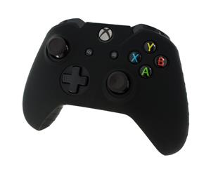 REYTID Controller Skin Silicone Protective Rubber Cover Gel Grip Case - Compatible with Microsoft Xbox One Gamepad - Black