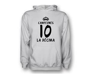 Real Madrid La Decima Hoody (white)