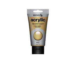 Reeves - Acrylic Paint 75ml - Gold 800