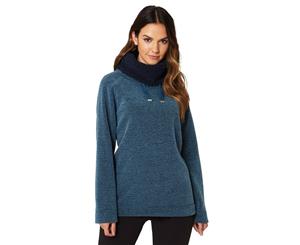 Regatta Womens/Ladies Haidee Polyester Rayon Cowl Neck Fleece Jacket - MajolicaBlue