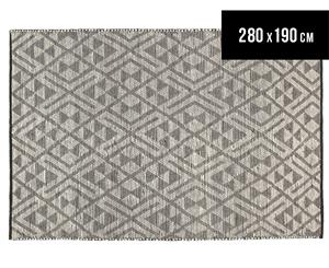 Rug Culture 280x190cm Miller Modern Rug - Denim