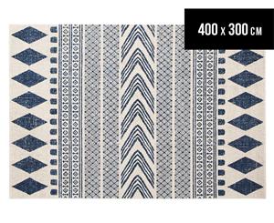 Rug Culture 400x300cm Mirage Modern Rug - Navy