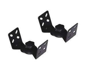 SPKB1 DOSS 15Kg Speaker Wall Brackets Doss Black Horizontal Tilt 270 15KG SPEAKER WALL BRACKETS