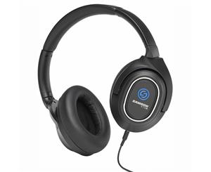 Samson RTE X Active Noise Cancelling ANC Over-Ear Foldable Headphones/Case Black