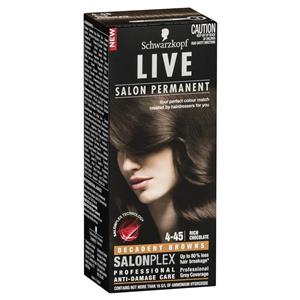 Schwarzkopf Live Salon Permanent 4.45 Rich Chocolate