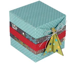 Sizzix Thinlits Dies By Lindsey Serata-Christmas Tree Gift Box