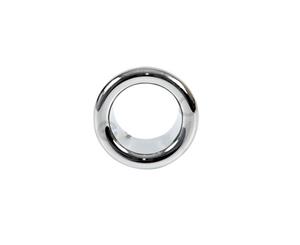 Small Chromed Rosette Rose Collar for Bathroom Sink Basin Overflow 21mm Diameter