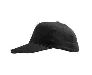 Sols Kids Unisex Sunny Baseball Cap (Black) - PC363