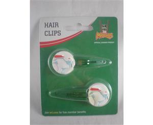 South Sydney Rabbitohs NRL Team Mascot Hair Clips