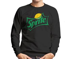 Sprite Classic Lemon Logo Men's Sweatshirt - Black