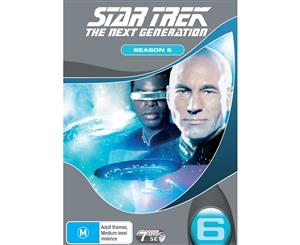 Star Trek the Next Generation The Complete Season 6 Box Set DVD Region 4