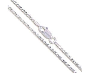 Sterling Silver 2mm Rope Chain for Men and Women Neckalce