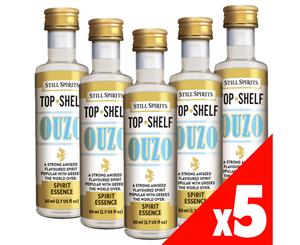 Still Spirits Top Shelf OUZO Essence x5 50ml Spirit Making Home Brew